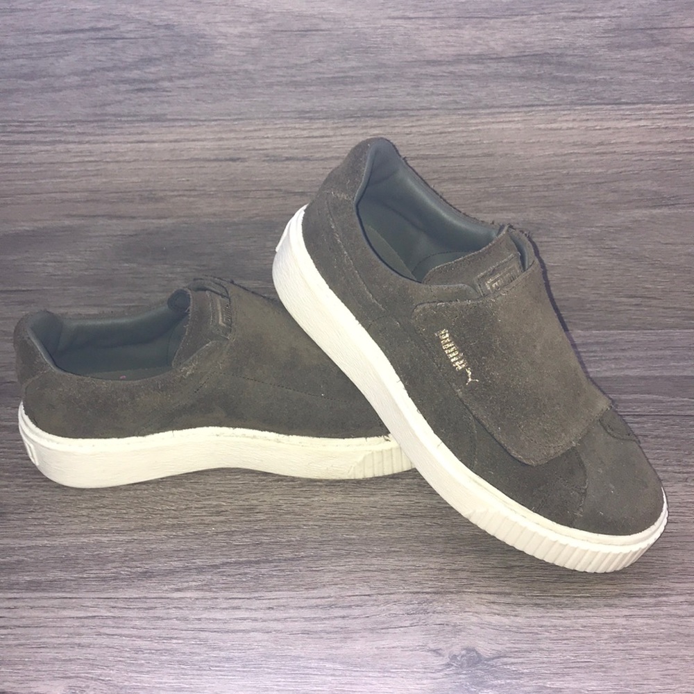 PUMA Women’s Suede Platform Sneakers